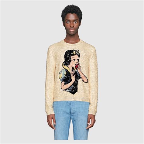 Gucci Snow White Sweater With Sequins 